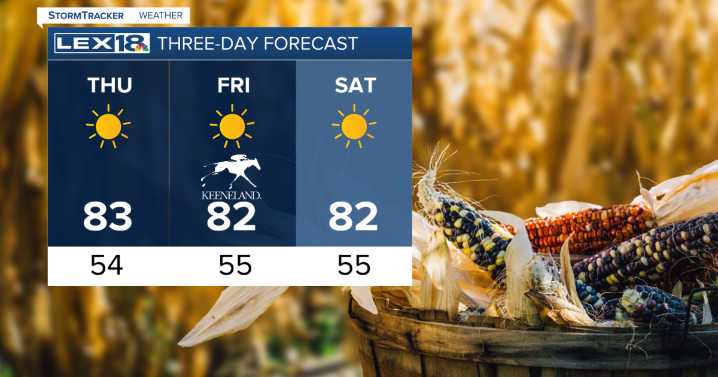 A summer-like start to October