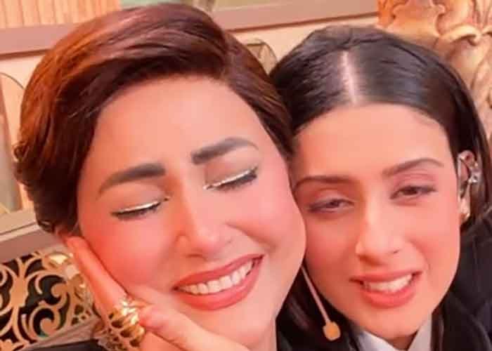 Hina Khan, Isha Malviya recreate Madhuri Dixit-Salman Khan’s iconic song from “Hum Aapke Hain Kaun”