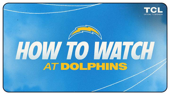 Los Angeles Chargers at Miami Dolphins: How to Watch, Listen & Live Stream