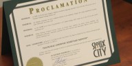 Sioux City recognizes Hispanic Heritage Month with proclamation