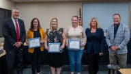 This year’s Kellis Leadership Award recipients recognized