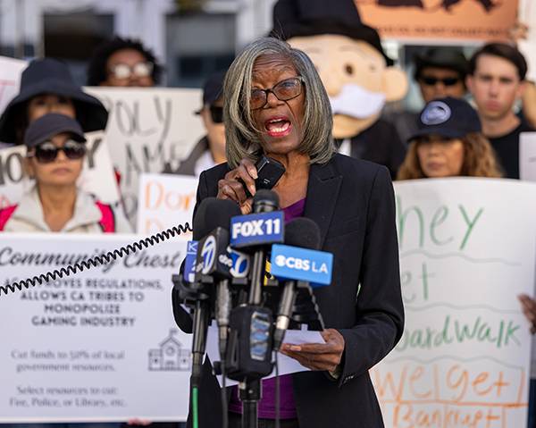 Cardroom workers, area cities protest attorney general’s actions
