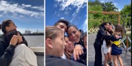 Cinthia Fernández sorprendió a sus hijas en pleno viaje de egresadas: “Si Mahoma no va a la montaña...”