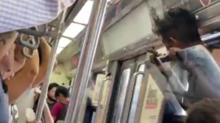 Terror en la Línea 1: joven se golpea con túnel y muere tras viajar colgado del tren