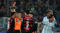 Conmebol reveló el audio del VAR sobre la expulsión de Plata por su golpe a Marcos Rojo