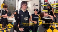 Dillom entrenó con Lali Espósito a puro boxeo, insultos y cachetadas rumbo a su show en Vélez