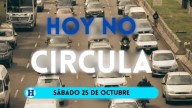 Hoy No Circula: ¿qué autos no podrán circular el sábado 25 de octubre?
