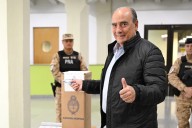 Guillermo Francos votó y evitó las preguntas sobre el cambio de Gabinete: "Es el Presidente quien decide todo"