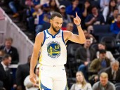 Stephen Curry produces a stellar performance to respond to Aaron Gordon