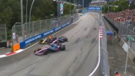 Franco Colapinto estuvo a punto de chocar con Max Verstappen en la FP3 del GP de Singapur