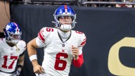Jaxson Dart upgraded to full participant with hamstring injury on Tuesday
