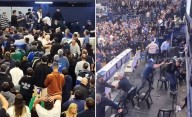 En fotos y videos | La Asamblea de Gimnasia terminó con sillazos y con una fuerte desaprobación a la Comisión
