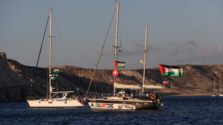Flotilla Sumud aseguró que Israel cometió "agresión activa" a embarcaciones que iban rumbo a Gaza