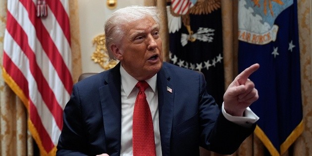 Trump amenaza con 'erradicar' a Hamás si no respeta la tregua con Israel