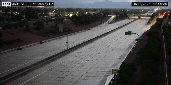 US 60 closed in both directions in Mesa due to standing water