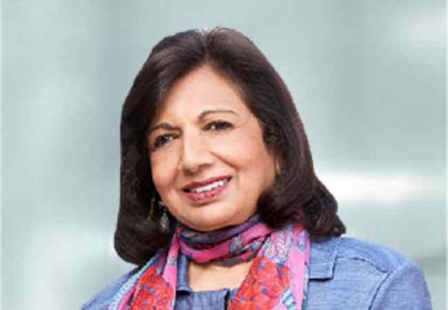 Biocon chief questions source of reports claiming that she had of...