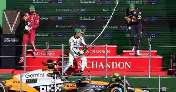 Lando Norris gana el GP de México