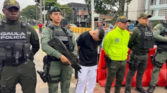 Capturan a alias ´Gramo´, autor del atentado en Cali
