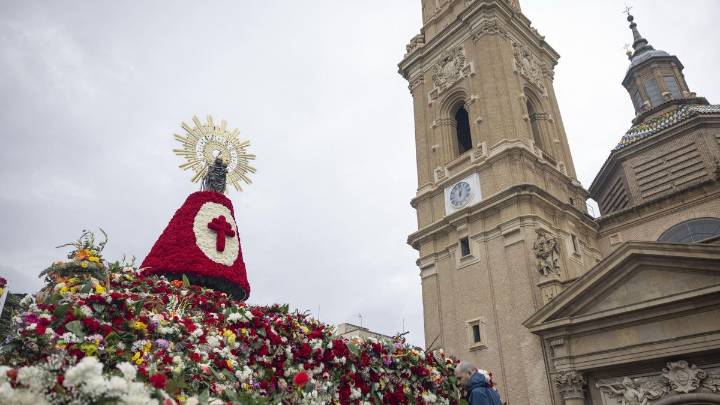 Este es el programa de las Fiestas del Pilar de Zaragoza para hoy, domingo 12 de octubre