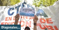 Docentes de todo el país llevan adelante un paro de 24 horas para reclamar por la paritaria nacional
