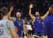 Steph Curry explains jersey shenanigans with younger brother Seth, Butler out for Lakers game