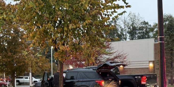 Two-vehicle crash closes part of Cedar Street in Delhi Township