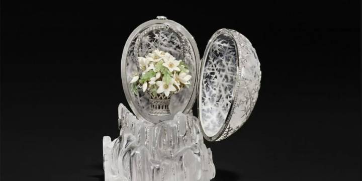 El “Huevo de Invierno” de Fabergé: la joya imperial más sofisticada de la historia sale a subasta