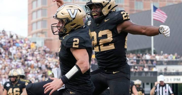 No. 10 Vanderbilt's historic rise is put to the test when hosting No. 15 Missouri in an SEC showdown