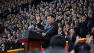North Korea's Kim vows to build 'socialist paradise' at celebrations attended by foreign dignitaries