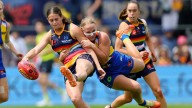 AFLW 2025: West Coast outclassed by Adelaide Crows despite late Eagles fightback