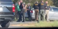 Gunshot after traffic stop spurs huge law enforcement response
