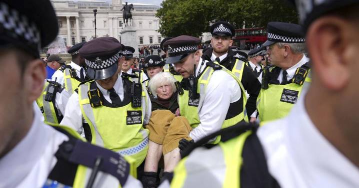 UK says it will restrict repeated protests after 500 arrests at pro