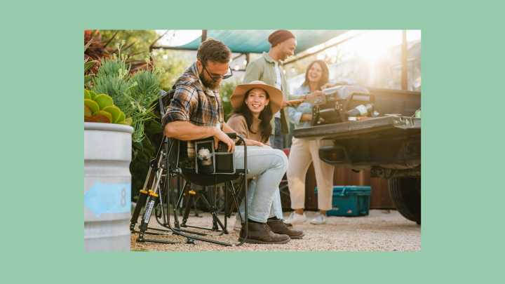 Tailgate-ready: The GCI Outdoor Rocker is on sale at Walmart