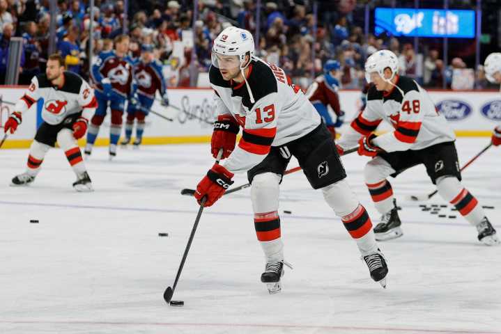 Victor Olofsson notches first career hat trick as Avs trounce Devils - The Rink Live | Coverage of youth, junior, high school and college hockey