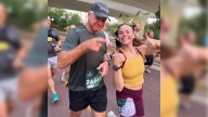 Gov. Walz competes 10-mile race with daughter at Twin Cities Marathon