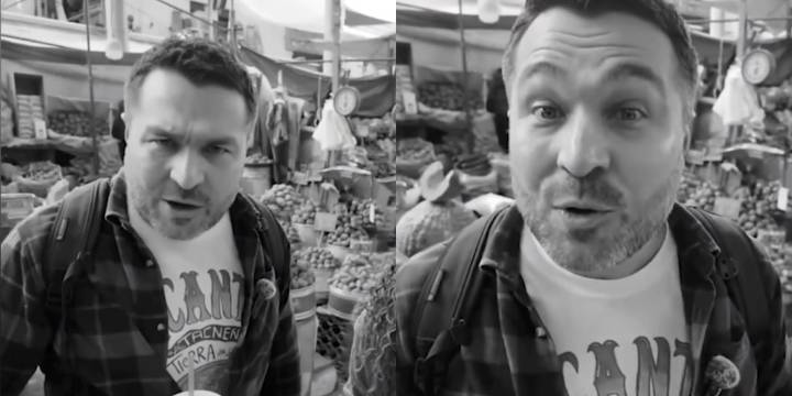 Giacomo Bocchio vive tenso momento con vendedora en mercado de Arequipa: “Nos acaban de maltratar”