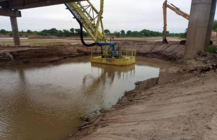 Sameep realiza tareas de mantenimiento en la planta potabilizadora