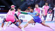 PKL 12: Nitin Kumar’s Super 10 Helps Jaipur Pink Panthers Beat Bengal Warriorz To Keep Top