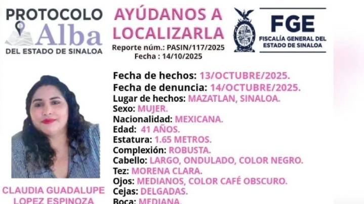 Desaparecen a otra mujer al norte de Mazatlán