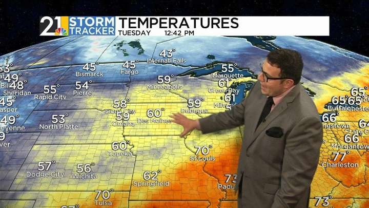 More autumnal air on the way