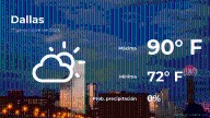Pronóstico del clima en Dallas, Texas para este viernes 17 de octubre