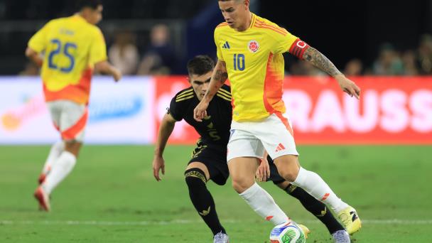 0-4. Colombia golea a México y muestra su gran momento de forma