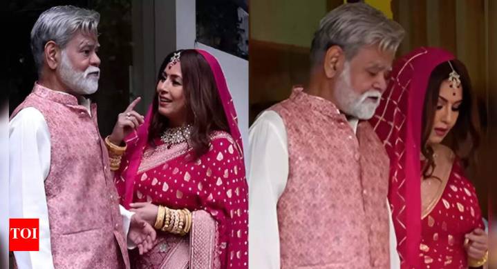Mahima Chaudhry and Sanjay Mishra break the internet, as they get spotted as bride and groom! Here's the TRUTH behind VIRAL PICS