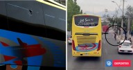 Piedrazo le puede salir caro a La U: aseguran que Conmebol abrió expediente tras ataque a bus de Lanús