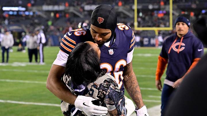 NFL news: Simone Biles reacts to husband's Bears' comeback win over Commanders