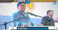 Más de 15.000 personas acompañaron a Claudio Vidal y Daniel Álvarez en el cierre de campaña en Pico Truncado