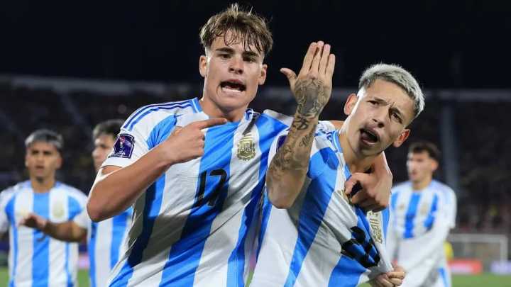 Argentina venció 1 a 0 a Colombia y clasificó a la final del Mundial Sub 20