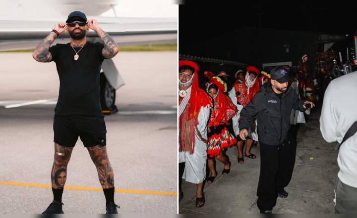 Reguetonero Arcángel arribó a Cusco y visitó Machu Picchu en su recorrido por las siete maravillas del mundo