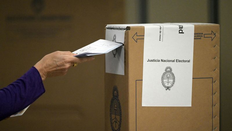 Argentina votes in midterm elections set to test President Milei’s mandate and US support