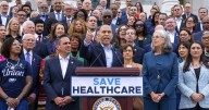 Democrats vote down GOP funding bill ahead of shutdown
